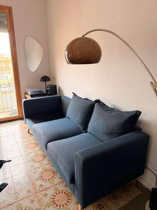 Sofá modular azul Maisons du Monde