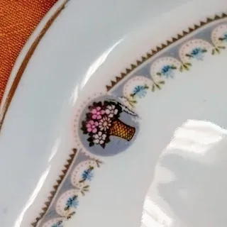 Ciotola Jugendstil Czechoslovakia Oepiag anni '20