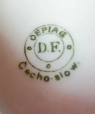 Ciotola Jugendstil Czechoslovakia Oepiag anni '20