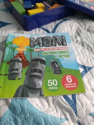 Juego de mesa MOAI Caos en la Isla de Pascua