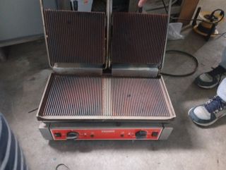 Plancha de hostelería doble