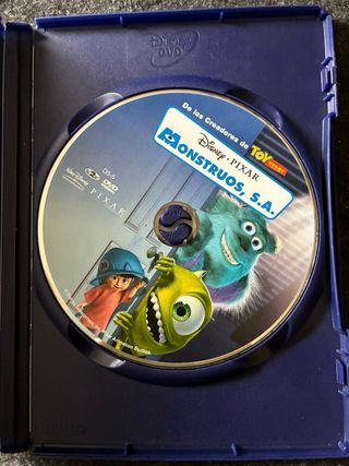 DVD Monstruos S.A. Disney Pixar Español