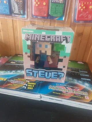 Boneco Minecraft Steve Original Caixa 2013