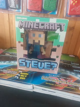 Boneco Minecraft Steve Original Caixa 2013
