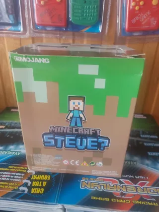 Boneco Minecraft Steve Original Caixa 2013
