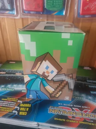 Boneco Minecraft Steve Original Caixa 2013