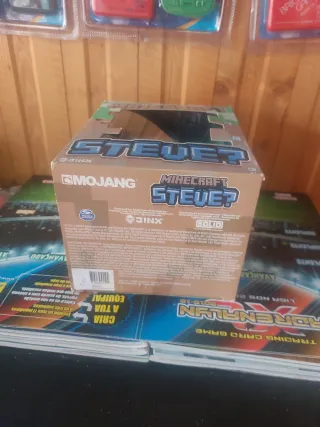Boneco Minecraft Steve Original Caixa 2013