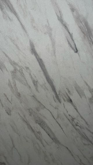 Encimera de cocina/baño mármol gris y blanco