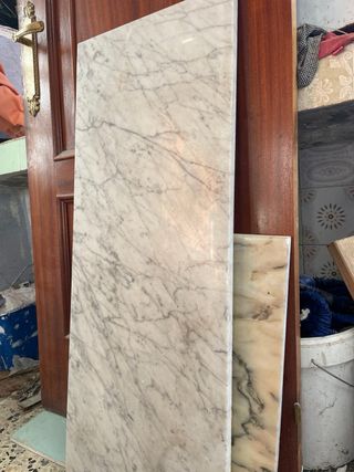 Lámina de mármol veteado