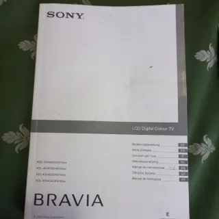 Televisión Sony BRAVIA Negra 40"