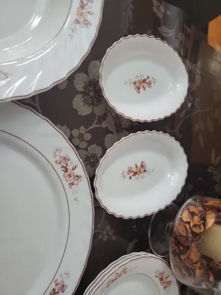 Oferta....Arcopal Fuentes Vajilla Flores