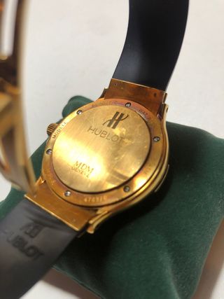RELOJ HUBLOT ACERO Y ORO MDM ORIGINAL