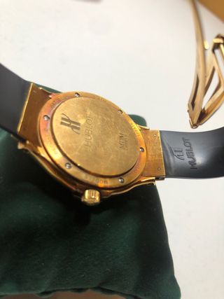 RELOJ HUBLOT ACERO Y ORO MDM ORIGINAL