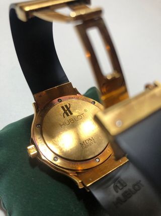 RELOJ HUBLOT ACERO Y ORO MDM ORIGINAL