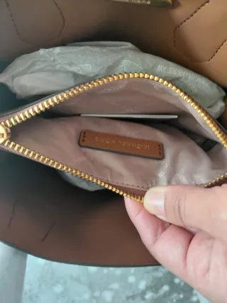 Bolso Michael Kors Marrón y Dorado