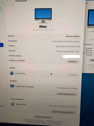 Imac 27 5k 2020