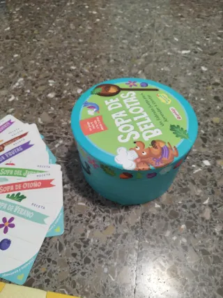 Sopa de Bellotas - Juego para aprender a contar