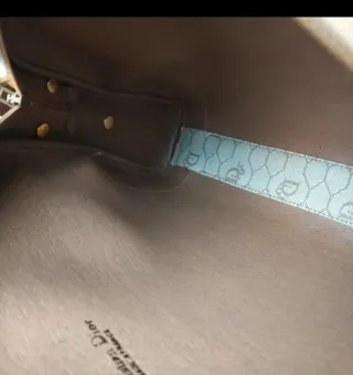 Bolso Christian Dior bandolera beige y marrón