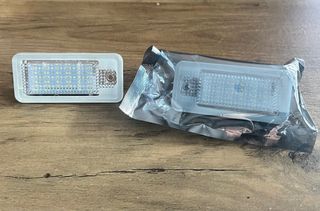 Luces LED Matrícula  coche Audi Nuevas