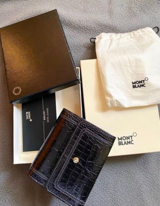 Cartera Mont Blanc Negra