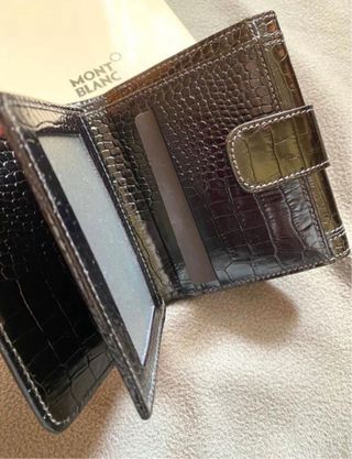 Cartera Mont Blanc Negra