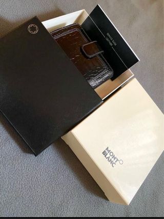 Cartera Mont Blanc Negra