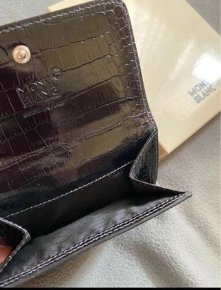 Cartera Mont Blanc Negra