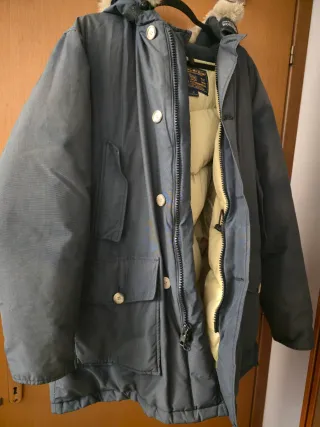 Woolrich Parka Nera Taglia XL