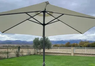 Sombrilla de aluminio 3m. Parasol.
