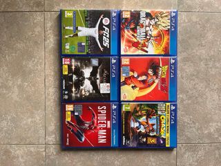 PS4 (PlayStation 4) Nera + 5 Giochi