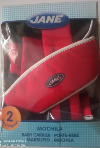 Mochila Porta Bebé Jane 2 Posiciones