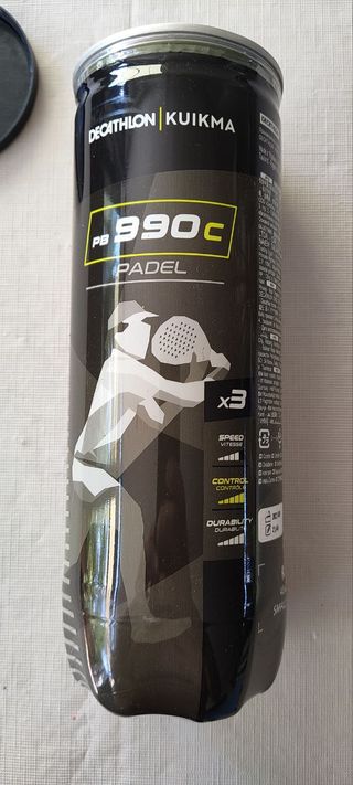 Raqueta Paddle Varlion Cañon 5 + Bolas Nuevas