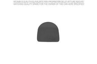 Tapa Gancho Remolque Paragolpes Trasero Imprimado para Fiat 500 2015