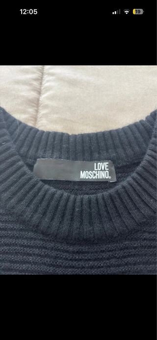Vestito Moschino cuore rosso nero