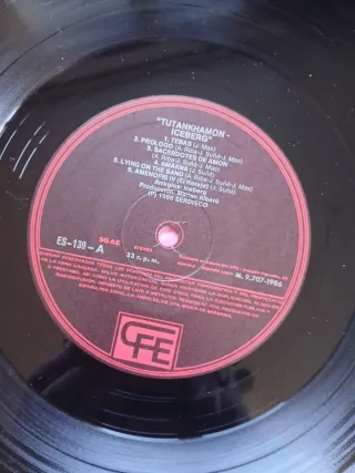 LP Iceberg - Tutankhamon