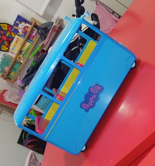 Autobús Peppa Pig Azul y Rosa