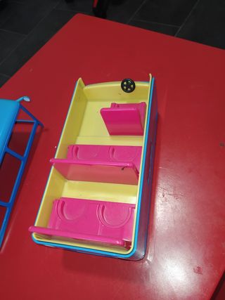 Autobús Peppa Pig Azul y Rosa