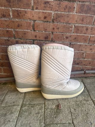 Mono de esquí completo morado y blanco T44