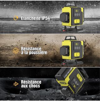 Nivel Láser 360° 4D X 4