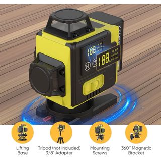 Nivel Láser 360° 4D X 4