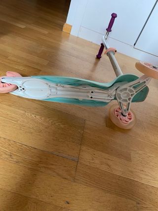 Patinete 3 ruedas con luces