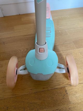 Patinete 3 ruedas con luces