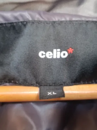 Cazadora Acolchada Celio Gris Metalizado Talla XL