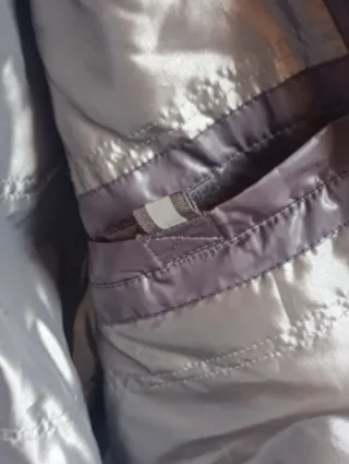 Cazadora Acolchada Celio Gris Metalizado Talla XL