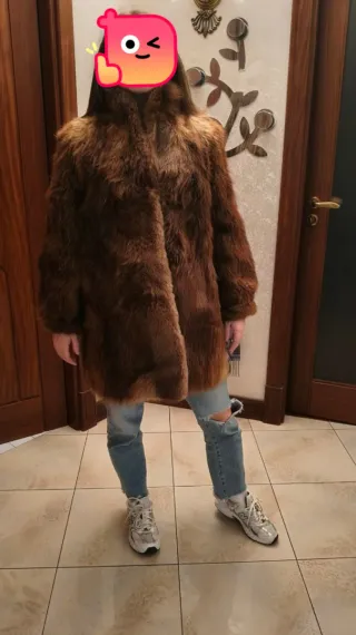 Pelliccia anni '80 vintage