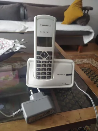 Teléfono Inalámbrico Alcatel Blanco