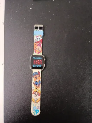 Reloj digital infantil patrulla canina