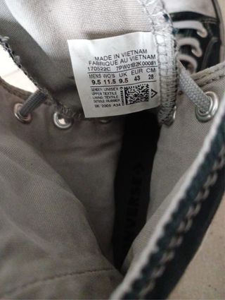 Converse con plataforma.