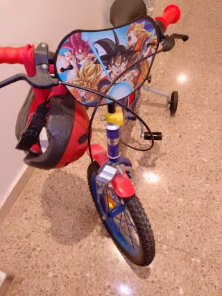 Bicicleta infantil Dragon Ball