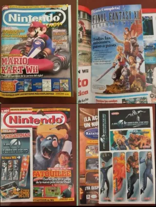 Lote de 19 Revistas Pokémon y Nintendo Acción